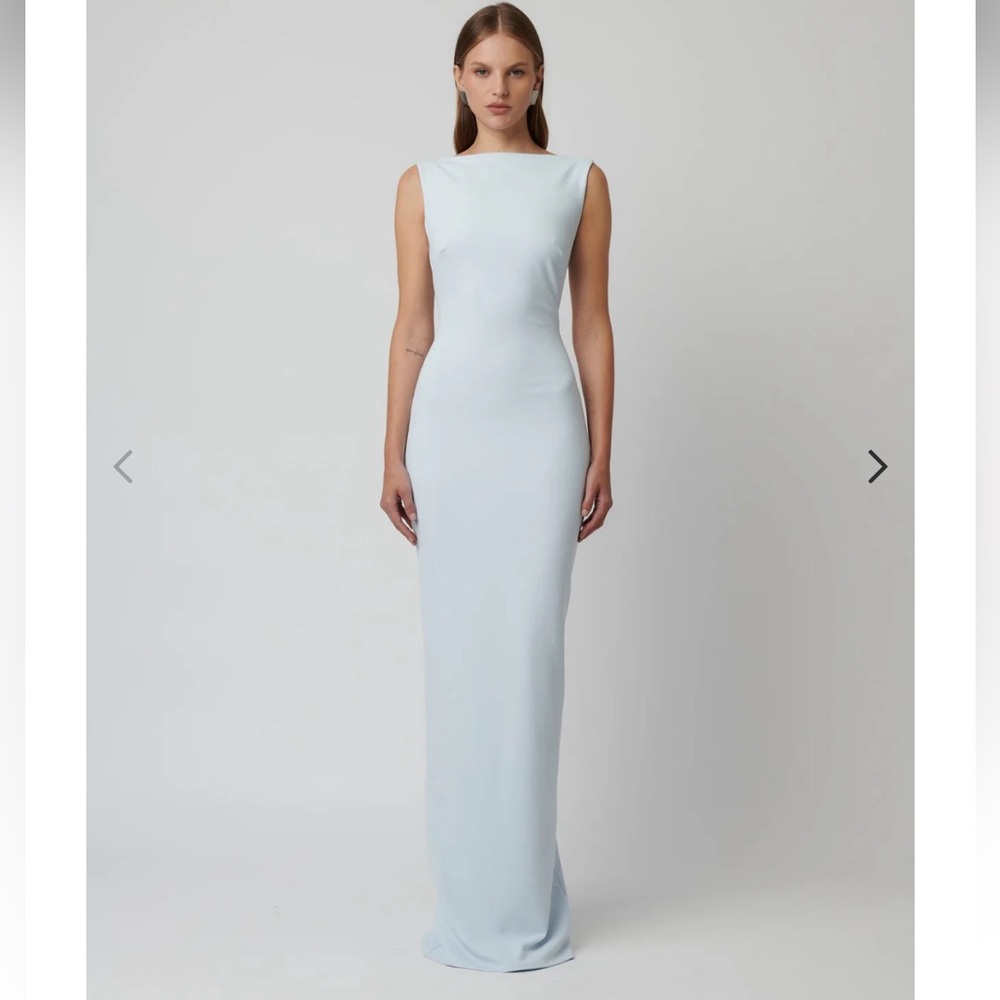 Effie Kats Verona Gown - ice blue